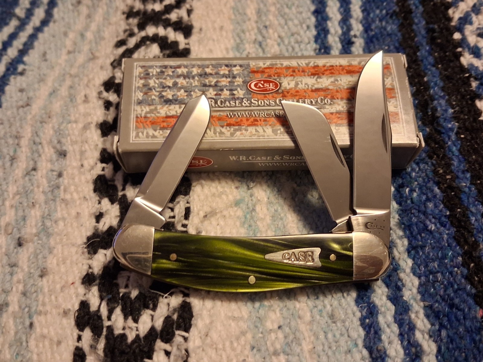 2016 CASE XX TONY BOSE TB6339 GREEN SMOKE KIRINITE SOWBELLY