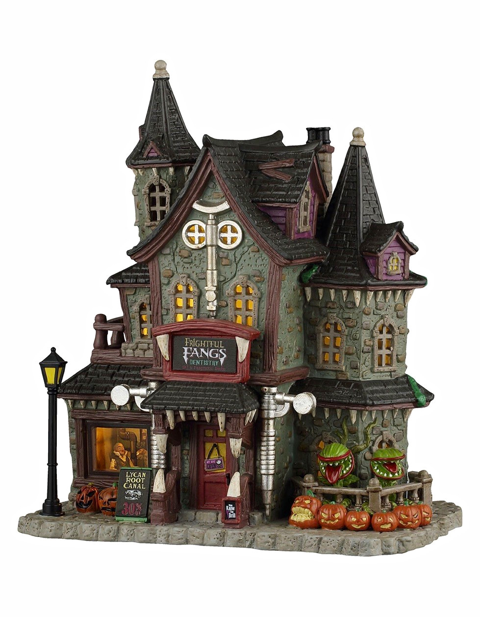 New in box Lemax Frightful Fangs Dentistry