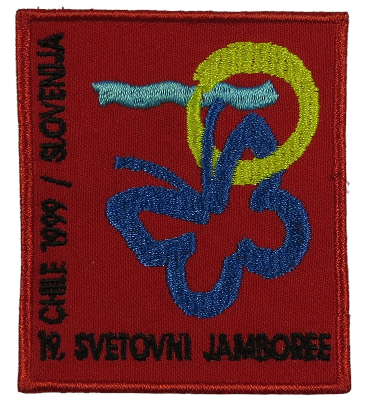 1998-1999 19th World Scout Jamboree Chile Slovenia Contingent RED (WSJ665)