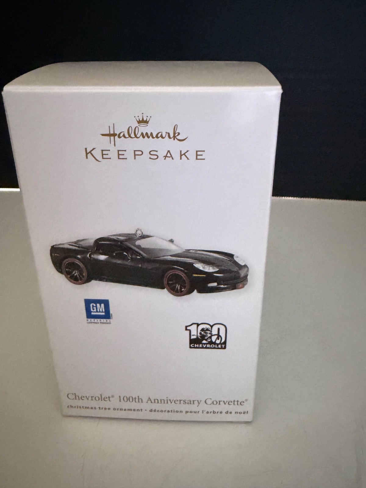 HALLMARK KEEPSAKE 2011 CHEVROLET 100TH ANNIVERSARY CORVETTE GM ORNAMENT HALLMARK KEEPSAKE 2011 CHEVROLET 100TH ANNIVERSARY CORVETTE GM ORNAMENT