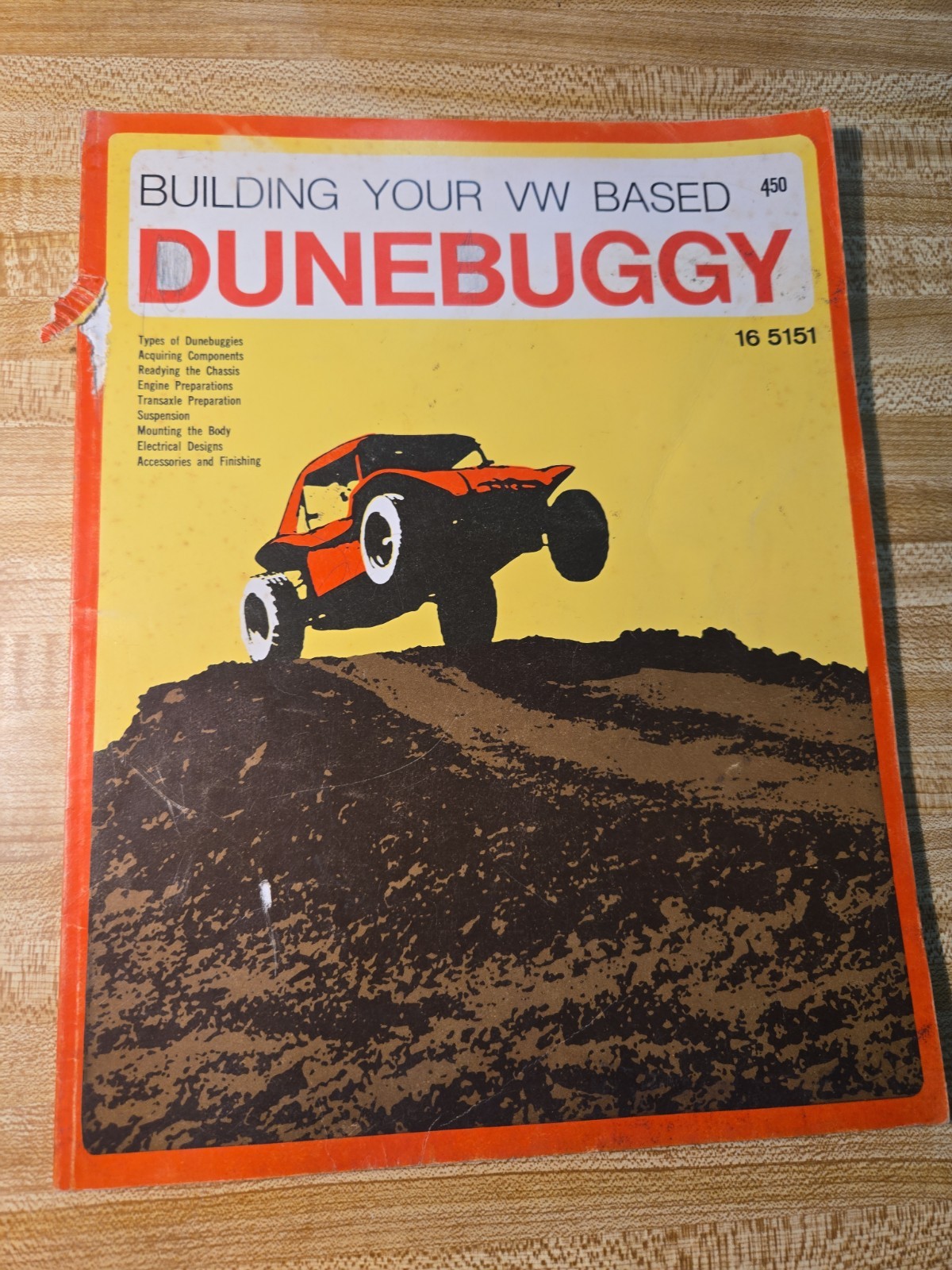 Vintage Booklet BUILDING YOUR VW BASED DUNEBUGGY Volkswagen 1969 Quazell 1st ed.