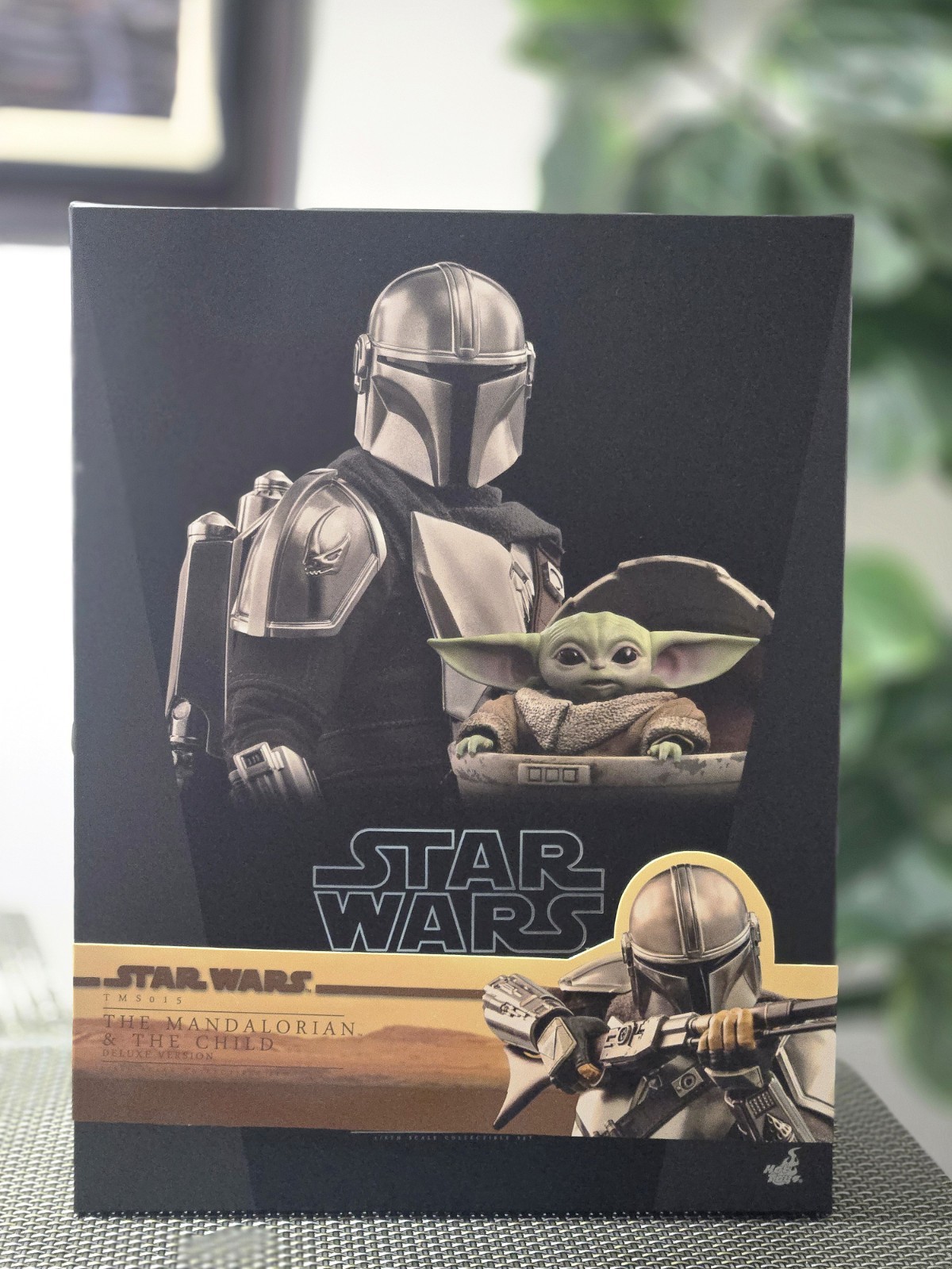 HOT TOYS MANDALORIAN & CHILD 1/6  DELUXE FIGURE Set TMS015 - Used