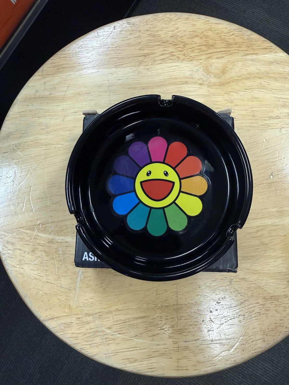 Takashi Murakami x Complexcon Rainbow Flower Ashtray 2019 Brand New with Box