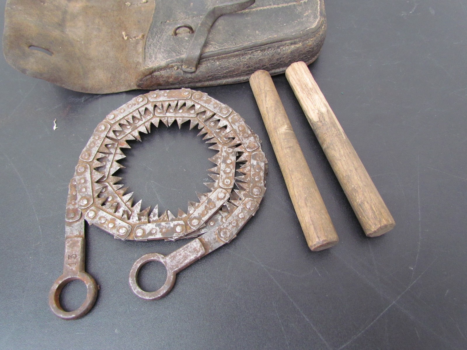 Original English Articulated Saw WW1 GB 14-18 Tommy