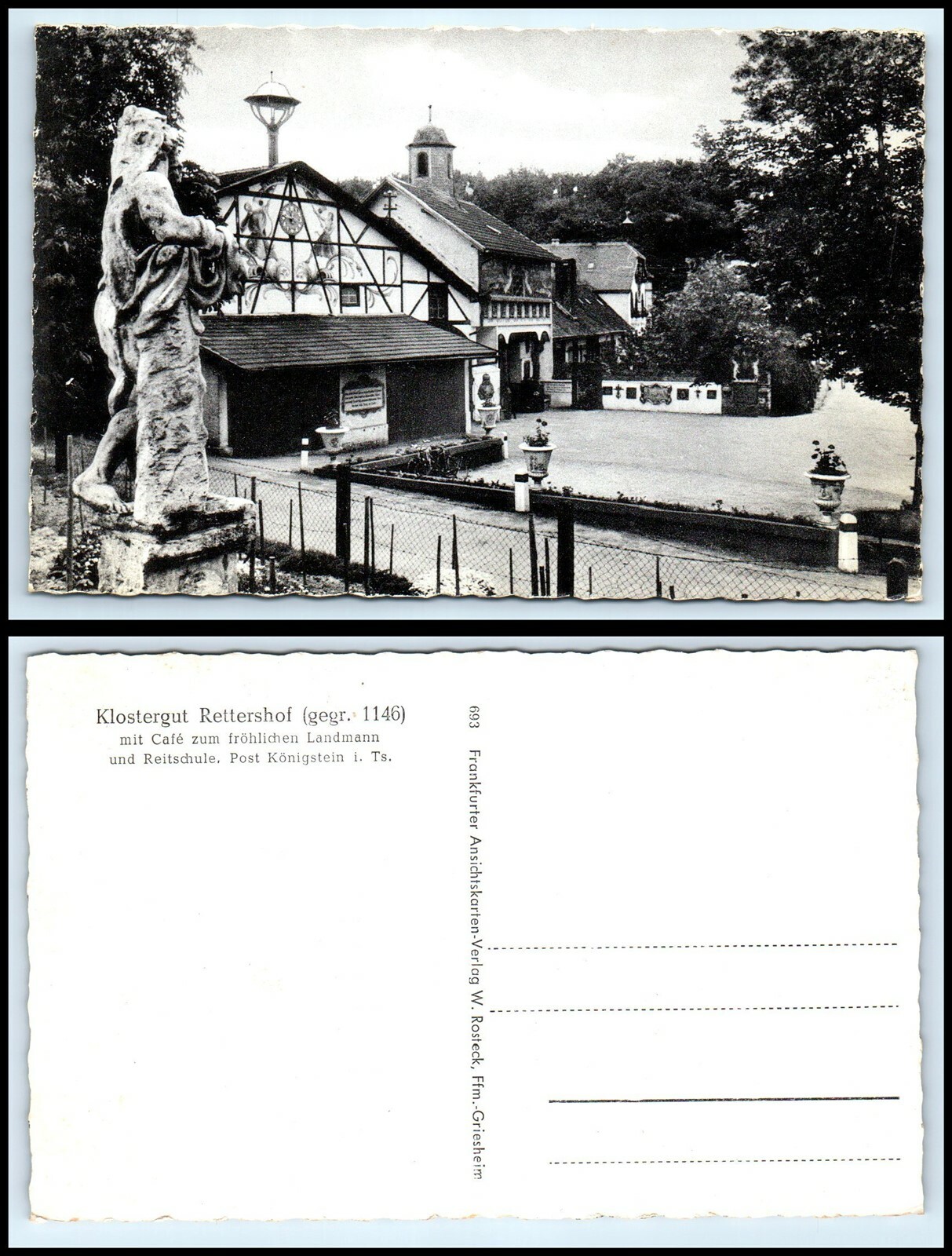 GERMANY RPPC Postcard - Klostergut Rettershof C5 GERMANY RPPC Postcard - Klostergut Rettershof C5