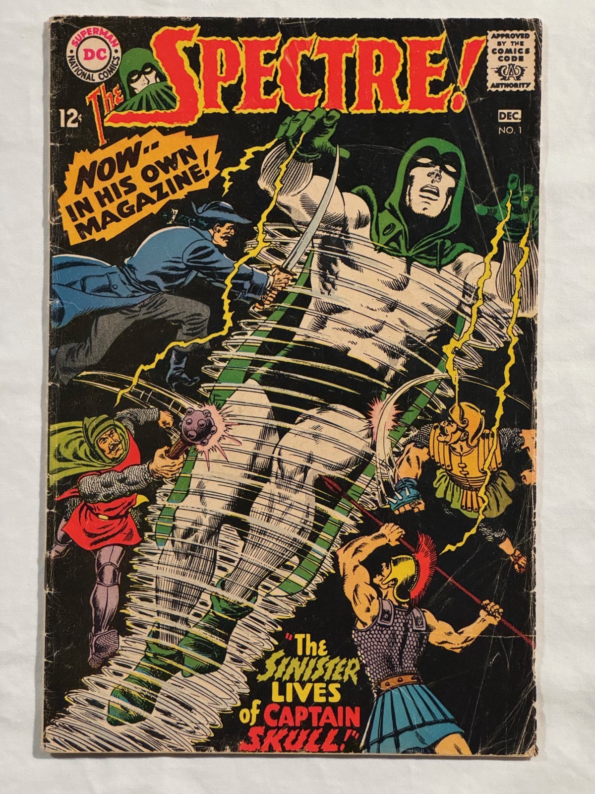 The Spectre #1 1967 DC Silver Age Key First Solo Issue Murphy Anderson VG- 3.5