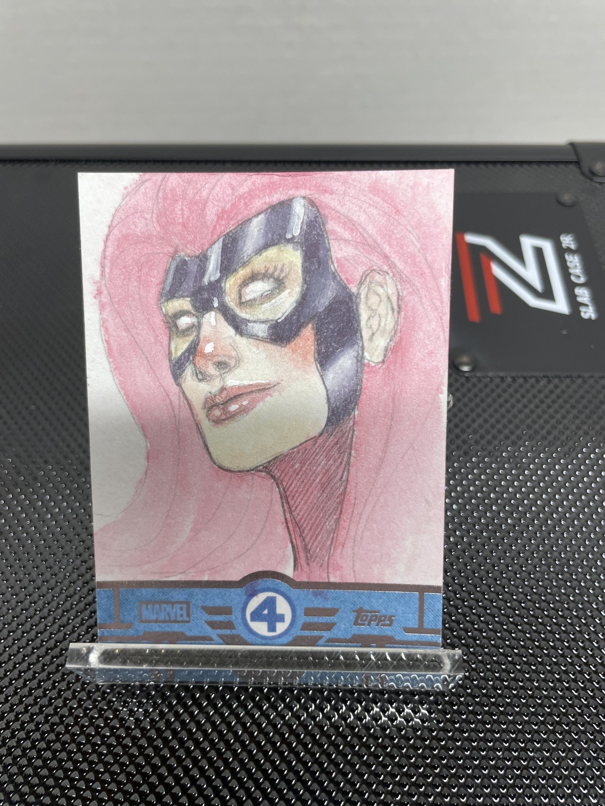 2026 Topps Finest Marvel Fantastic Four 4 Medusa IQ Sketch Card 1/1 One Of One