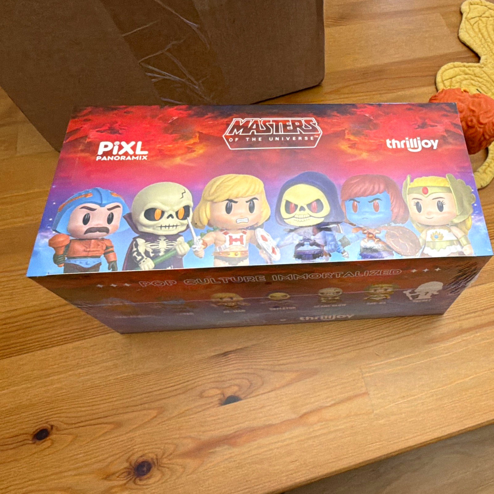 thrilljoy PXL PANDAwawa Masters of the Universe Vinyl Figure Set Exclusive NIP