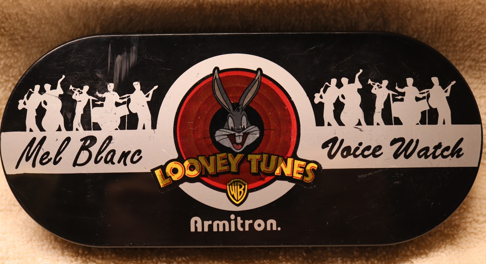 Vintage Armitron Looney Toons Collectibles Porky Pig Watch Mel Blanc Voice Runs