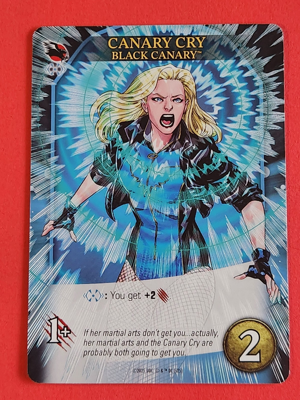 BLACK CANARY Upper Deck DC Legendary CANARY CRY