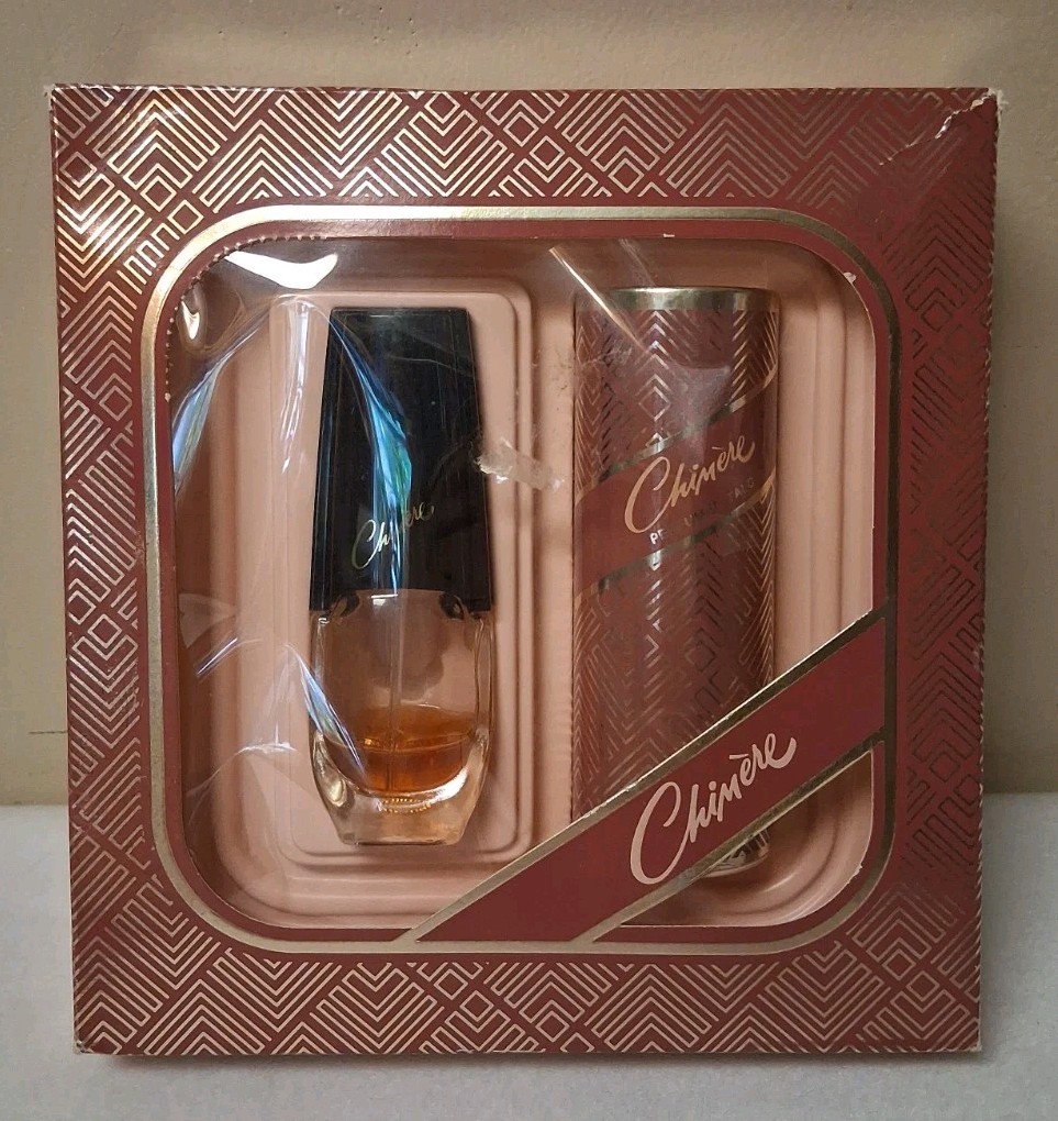 Vintage Prince Matchabelli Chimere Gift Set Cologne Spray Talc 1980s Partial 