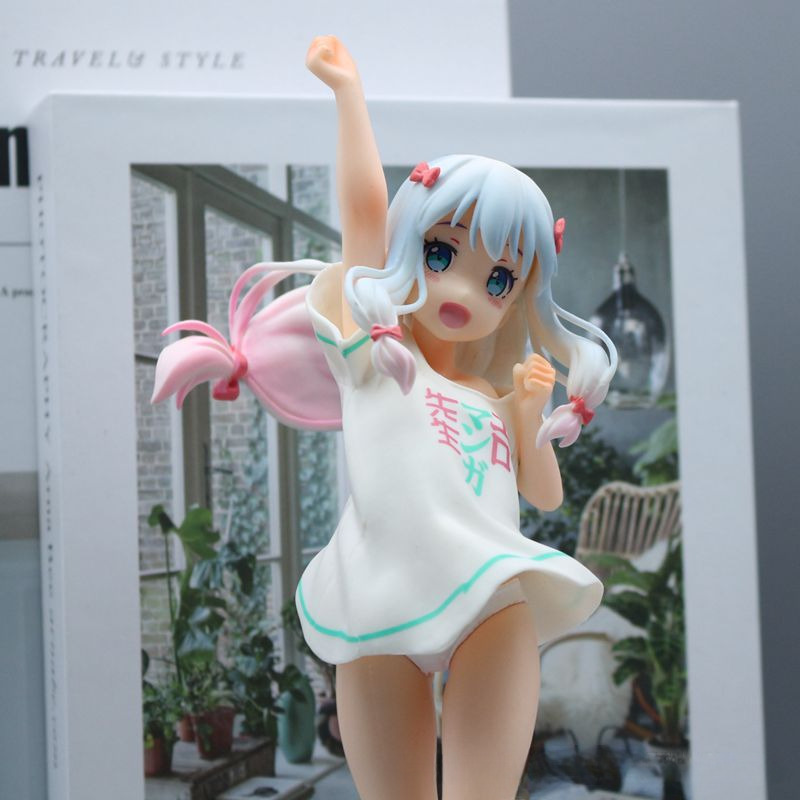 Izumi Sagiri Anime Action Figure Model Eromanga Sensei Pajamas Series PVC Toys