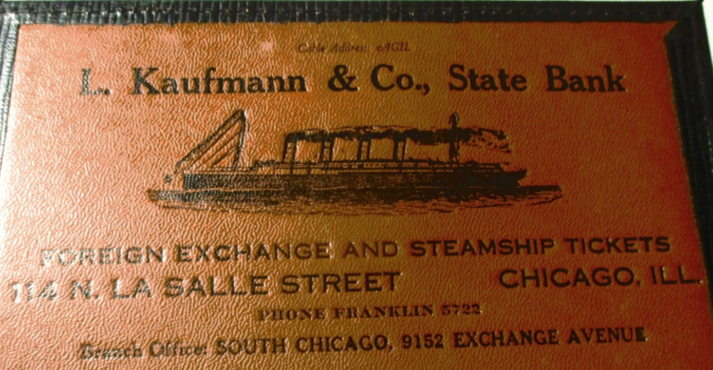 WORLD'S COLUMBIAN EXPO RARE/UNUSUAL STEAMSHIP WALLET WITH ADVERTISING INSIDE WORLD'S COLUMBIAN EXPO RARE/UNUSUAL STEAMSHIP WALLET WITH ADVERTISING INSIDE