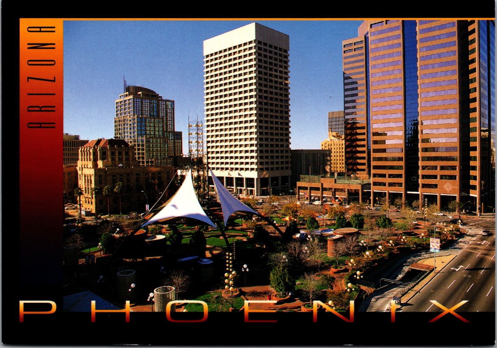 Phoenix AZ Arizona Postcard 4 Lot Cactus, Aerial Views, Sunset Desert Phoenix AZ Arizona Postcard 4 Lot Cactus, Aerial Views, Sunset Desert