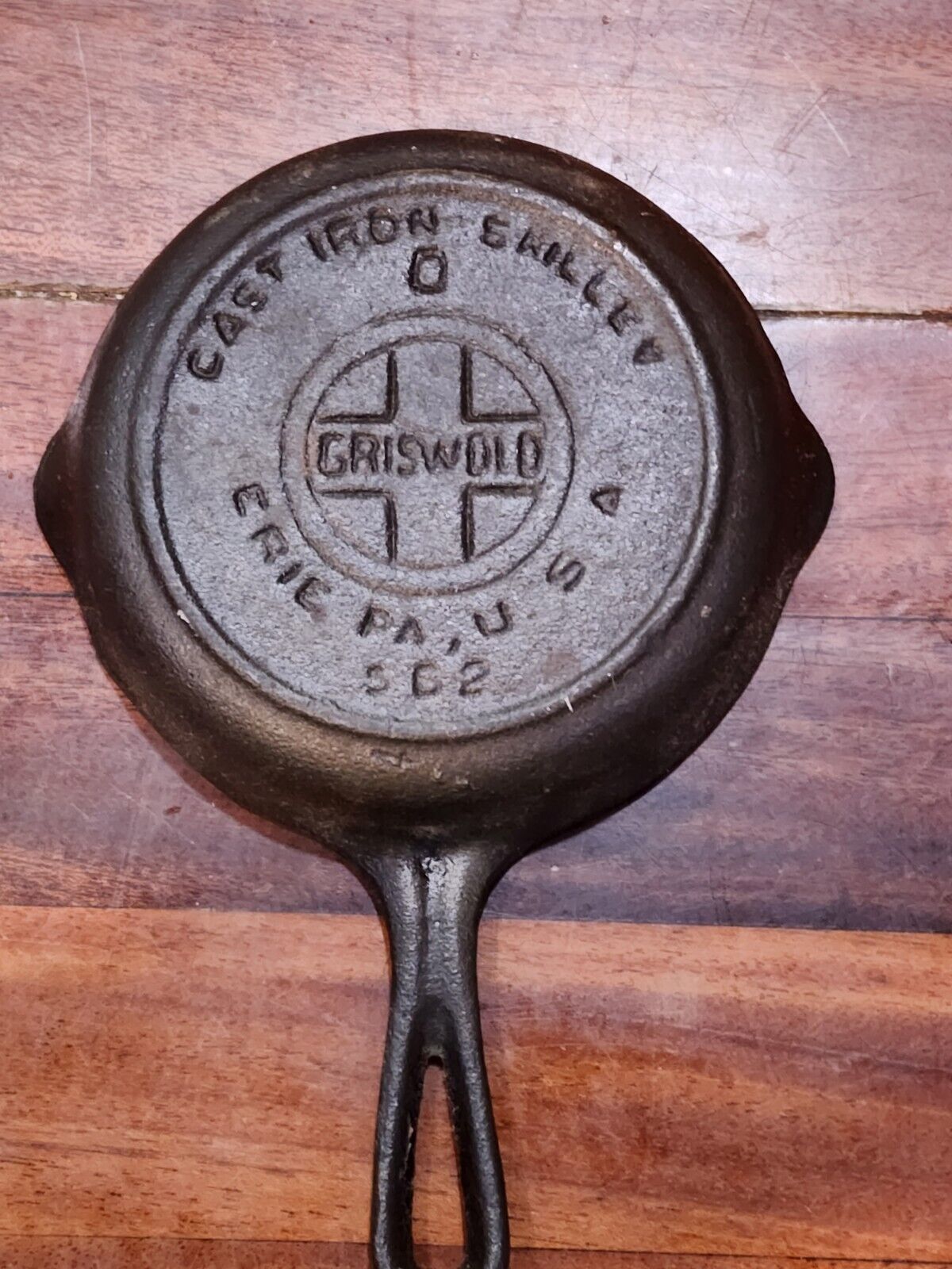 Vintage Griswold #0 Cast Iron Skillet Heat Ring Salesman Cast Iron