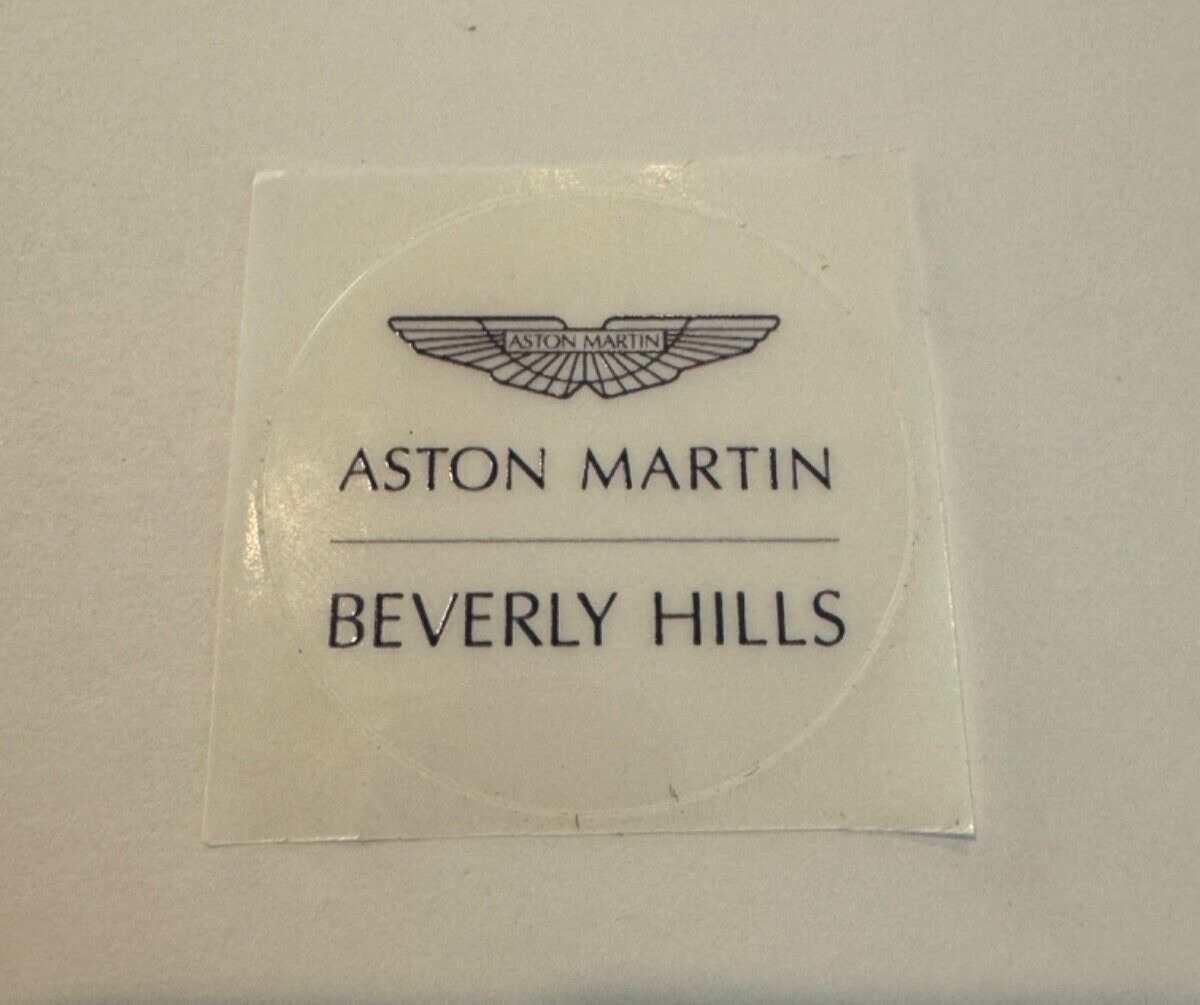 Aston Martin Decal Sticker Beverly Hills 1.5\