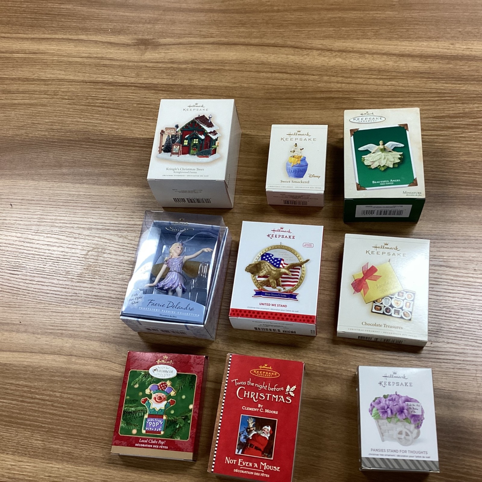 Hallmark Keepsake Ornament Collection – 9 Ornaments – Original Boxes Hallmark Keepsake Ornament Collection – 9 Ornaments – Original Boxes