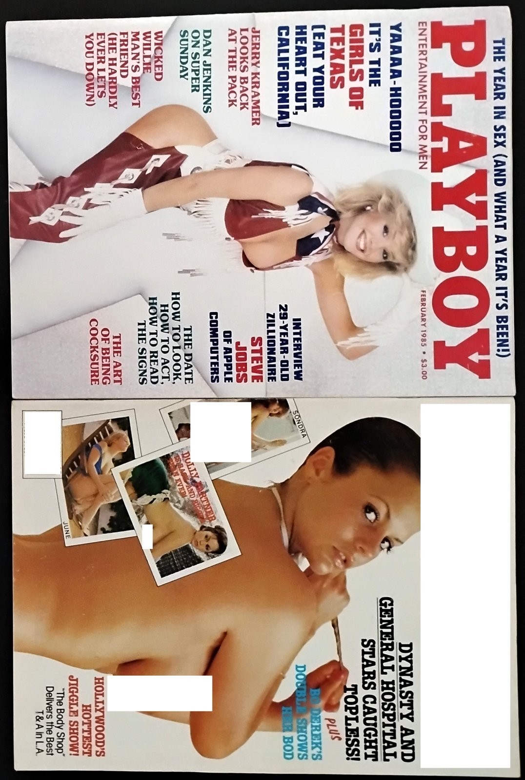 😲 VINTAGE PLAYBOY MAGAZINE LOT + SPECIAL EDITION PINUP GIRL ART MODEL PHOTOS 14