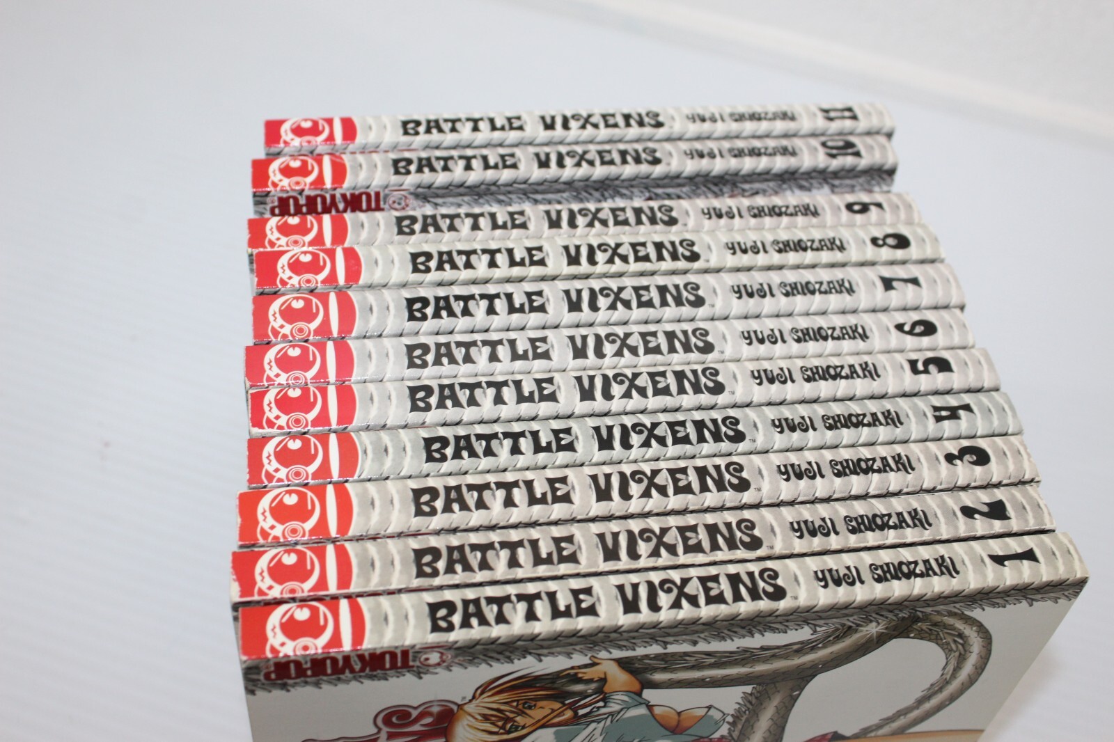 Battle Vixens Volumes 1-11 Manga English Paperback Yuji Shiozaki Tokyopop