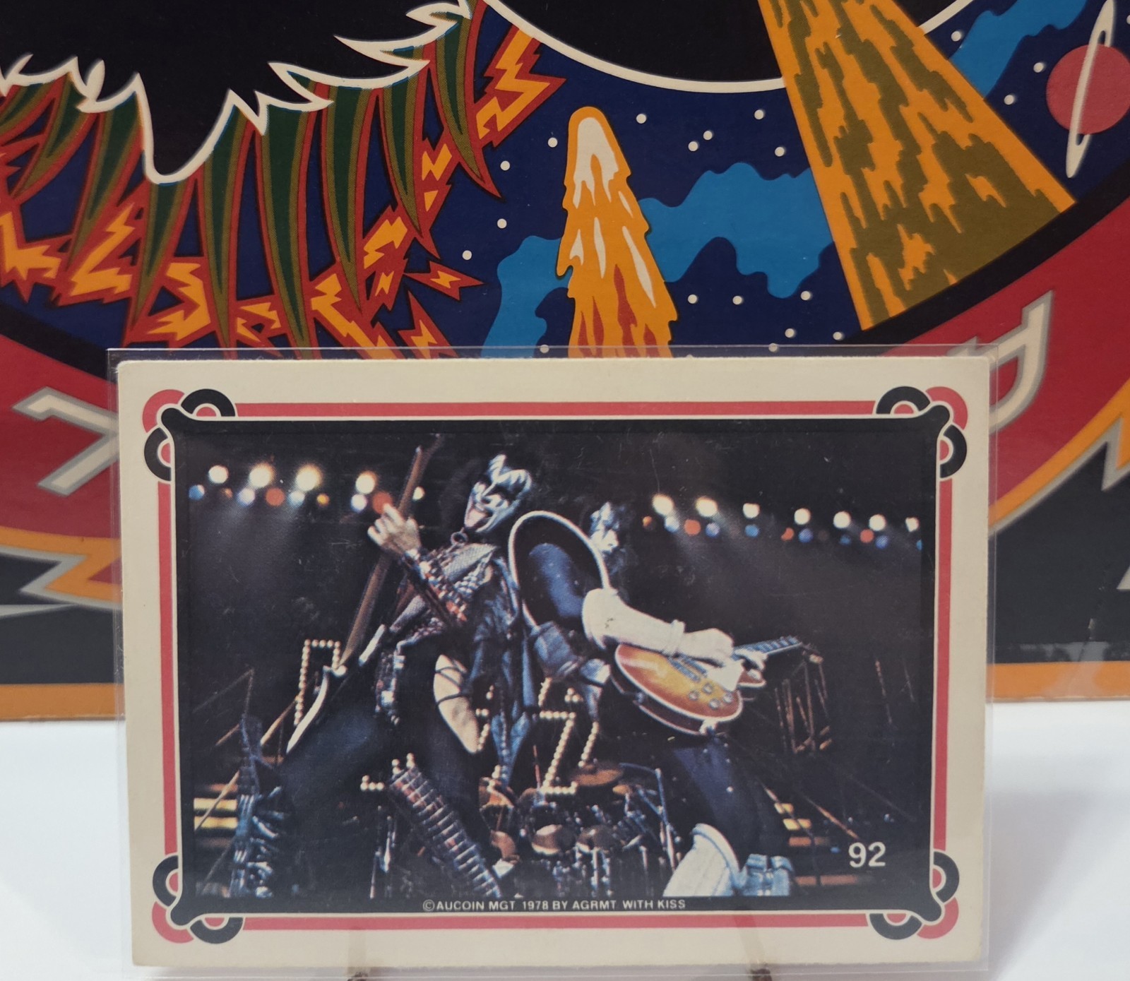 🔥🔥VINTAGE 1978 DONRUSS KISS SERIES 2 TRADING CARD - #92 GENE & ACE