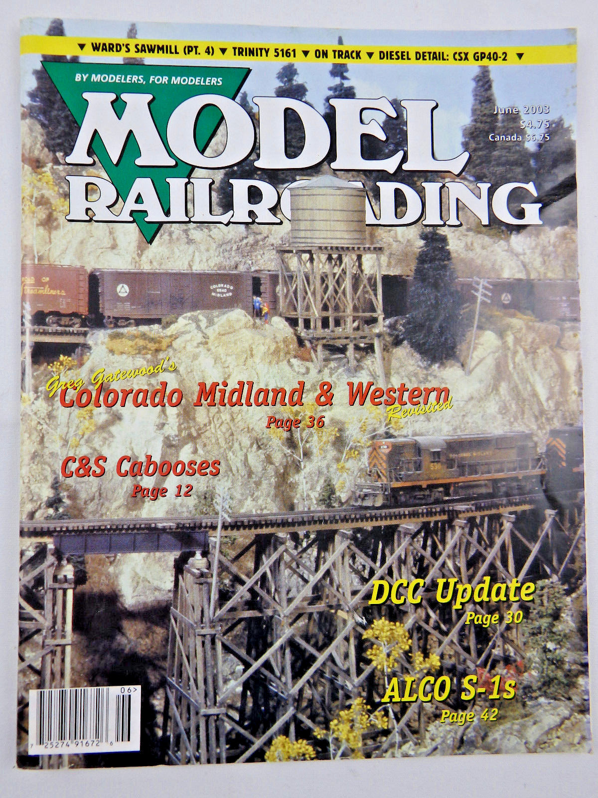 Model Railroading 2003 June Athearn Genesis & LBF Trinity 5161
