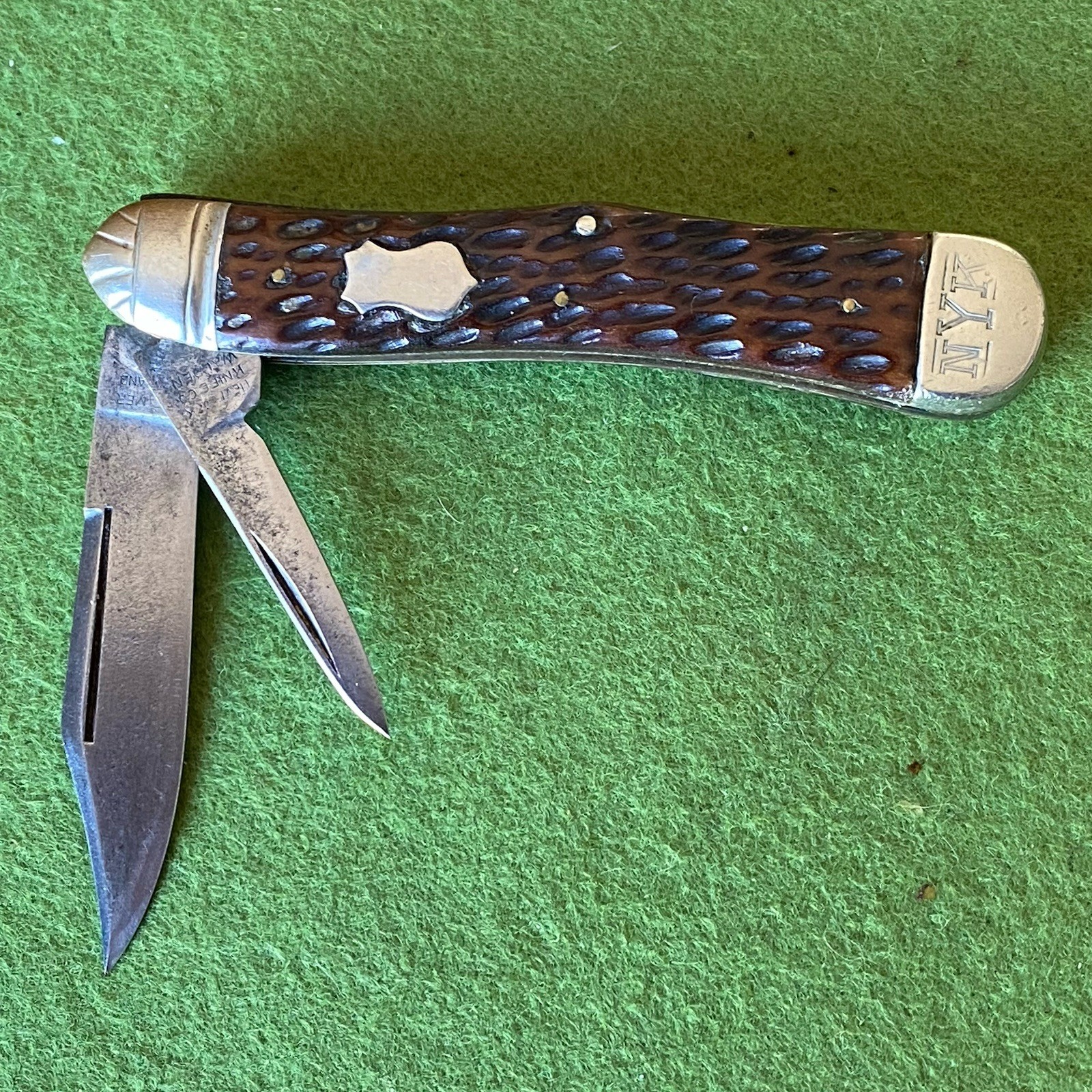 Vintage New York Knife Co Hammer Brand Eureka Jack Pocket Knife