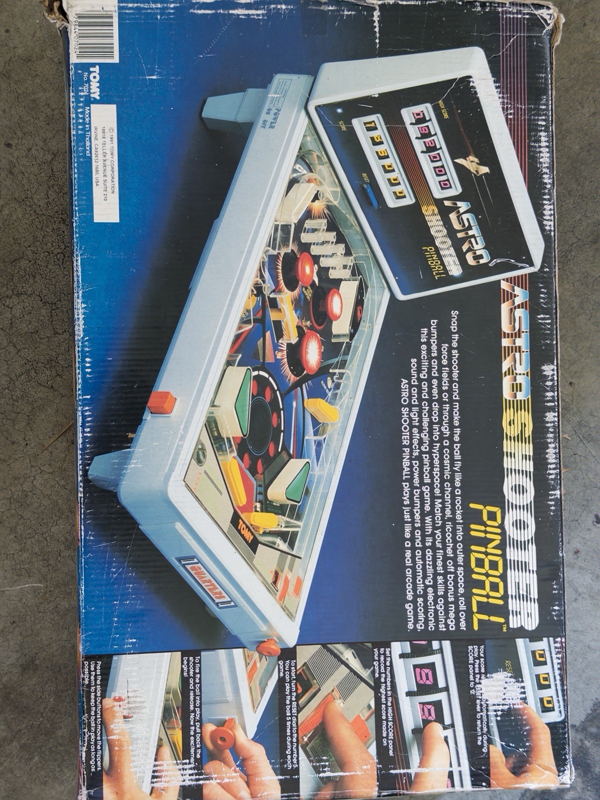 Vintage Tony Astro Shoter  Pinball Machine Original
