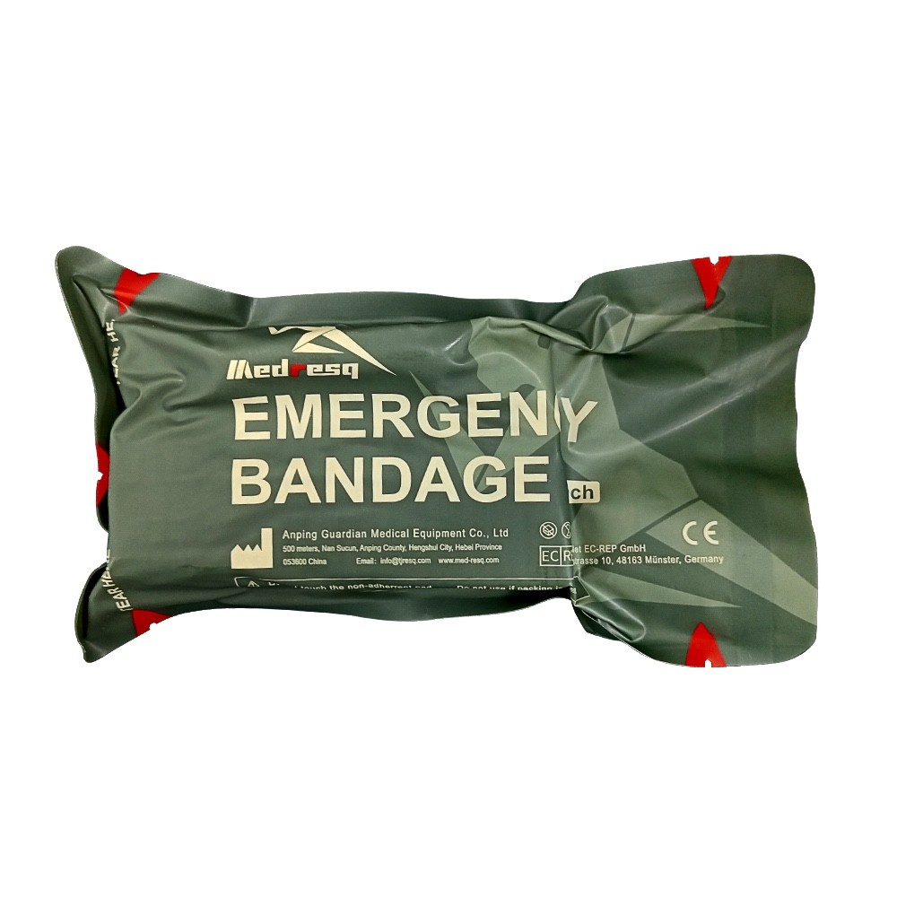 4-Pack – 6” Israeli-Style Emergency Trauma Bandages – Combat | Exp. 2030 4-Pack – 6” Israeli-Style Emergency Trauma Bandages – Combat | Exp. 2030
