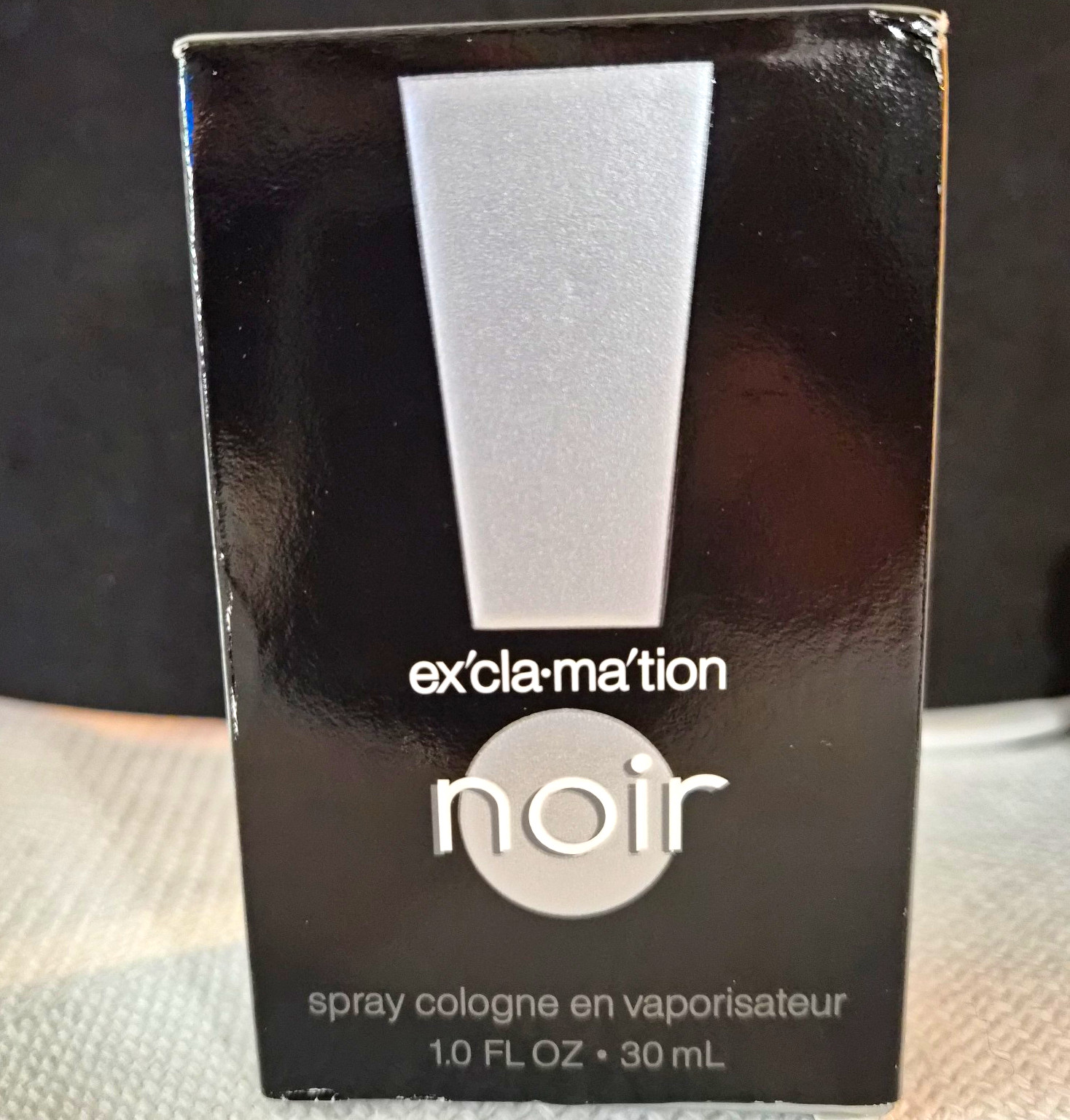Vintage Coty Exclamation Noir Cologne Spray Perfume Fragrance For Women 1998 
