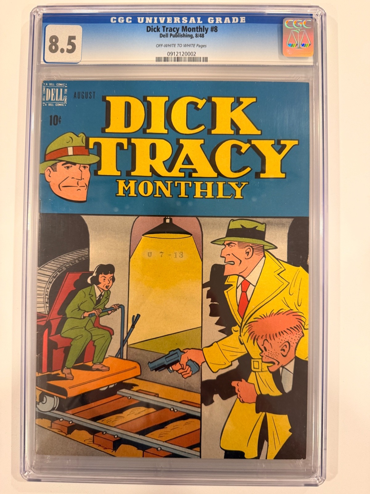 Dick Tracy Monthly #8 VF+ 8.5 1948