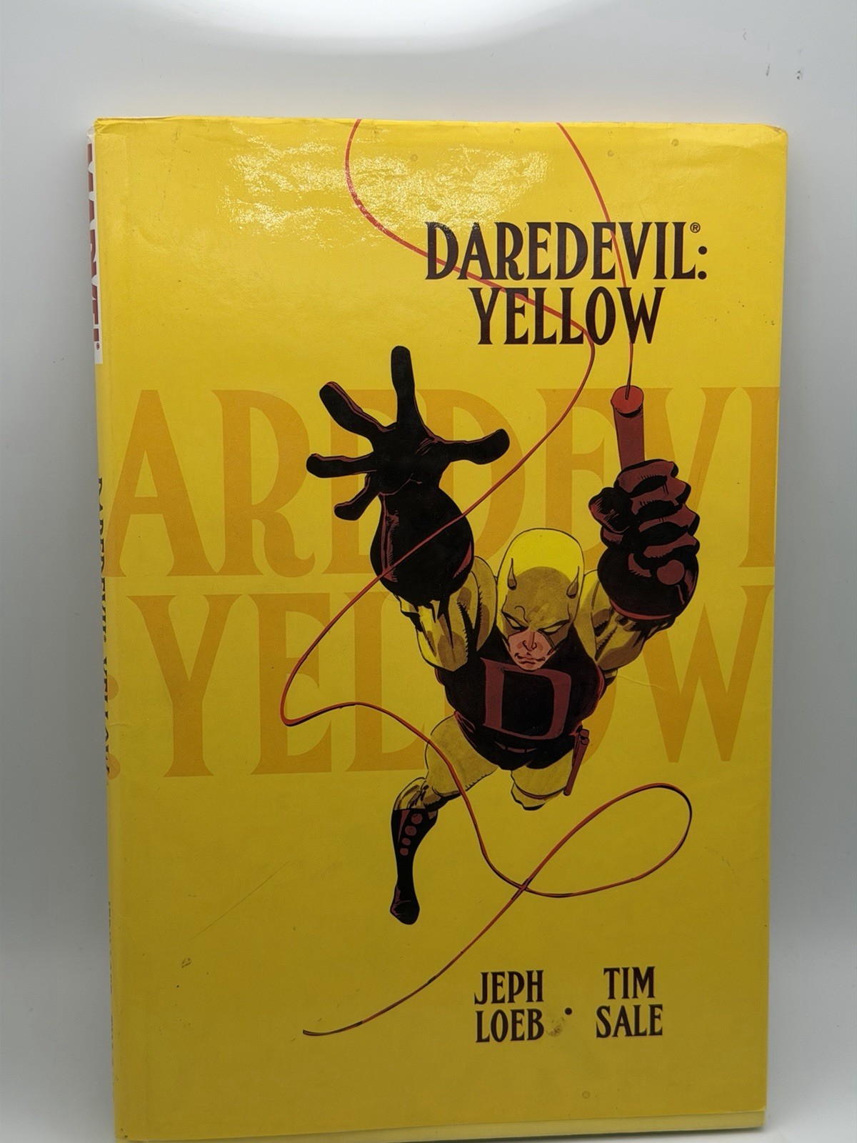 Daredevil Yellow Hardcover 2002 First Printing Jeph Loeb Tim Sale Dust Jacket