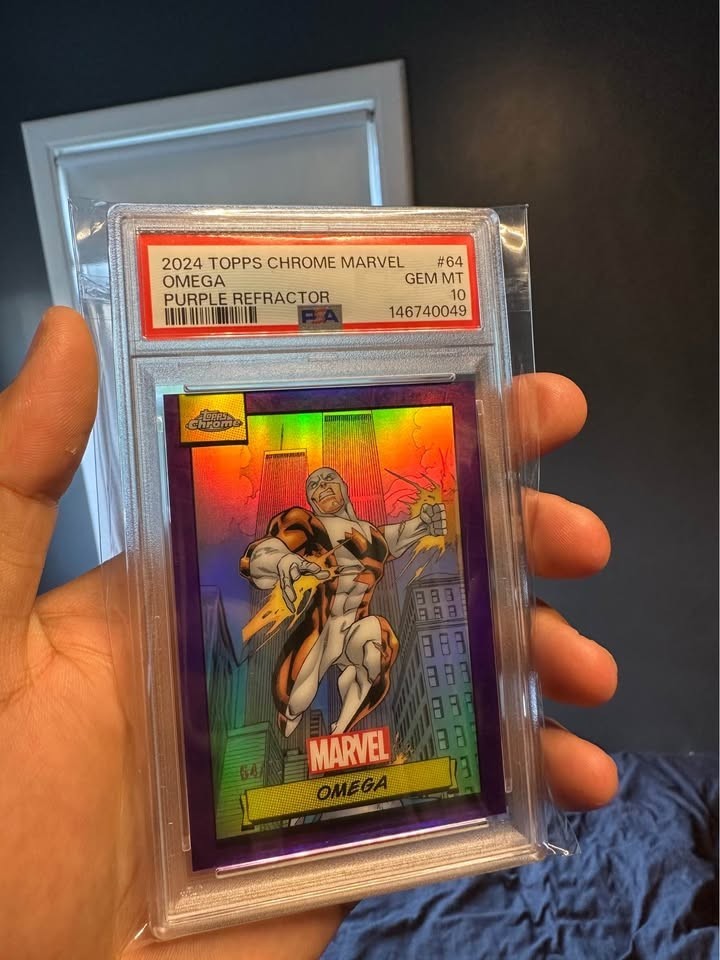 2024 Topps Chrome Marvel Graded Lot 6 PSA and BGS Serial Numbered OBO