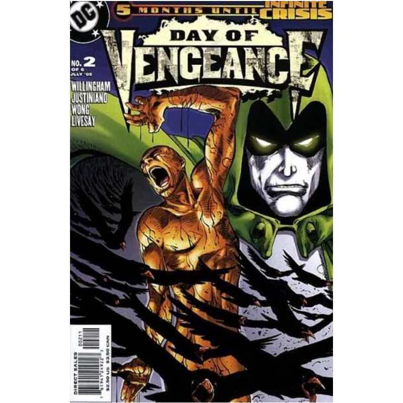 Day of Vengeance #2 in Near Mint condition. DC comics [g~