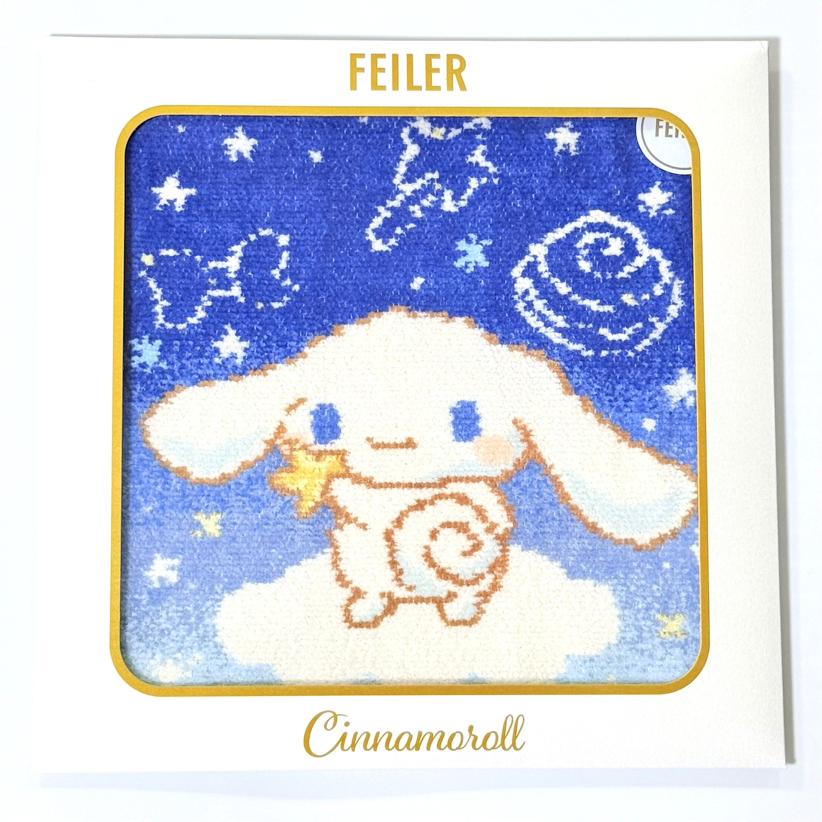 FEILER Cinnamoroll Handkerchief Towel Sanrio Japan Limited Kawaii Gift New