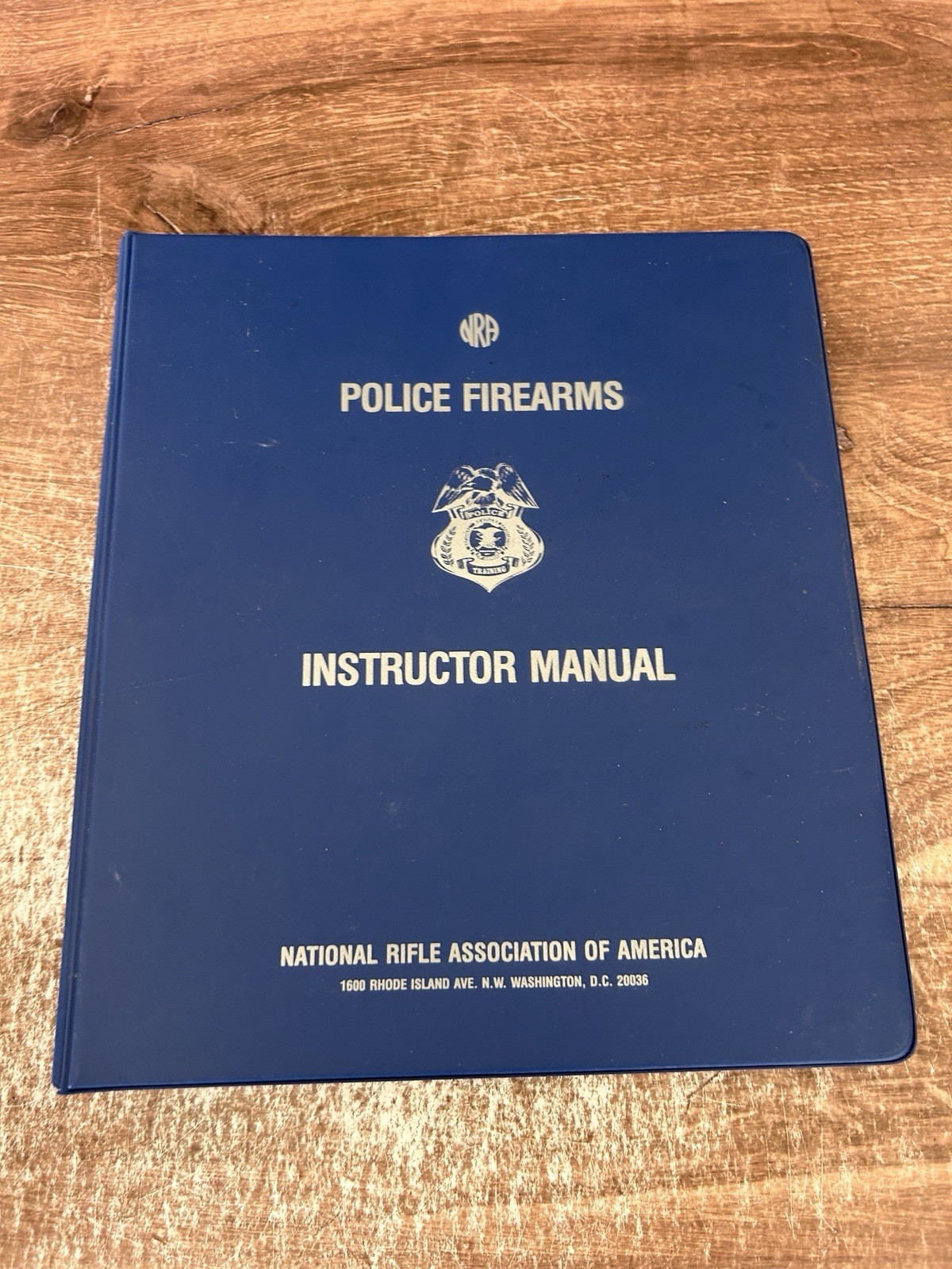 1968 NRA National Rifle Association Police Firearms Instructor Manual and Binder