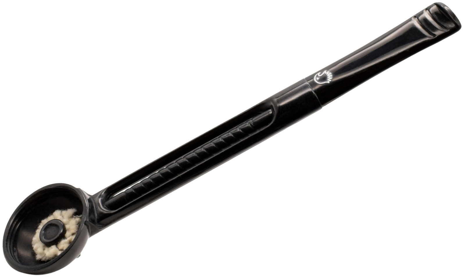 Falcon Hunter Straight Black Standard Pipe Stem Multipurpose Grip Mouthpiece Falcon Hunter Straight Black Standard Pipe Stem Multipurpose Grip Mouthpiece