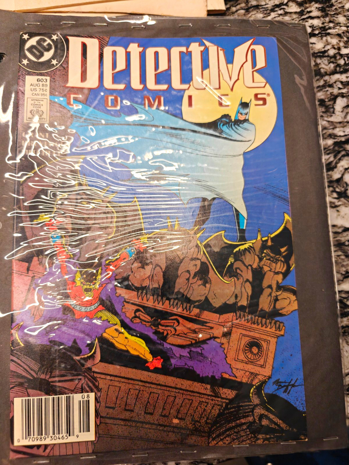 DC Comics Detective Comics #603 1989 Batman Marv Wolfman Norm Breyfogle