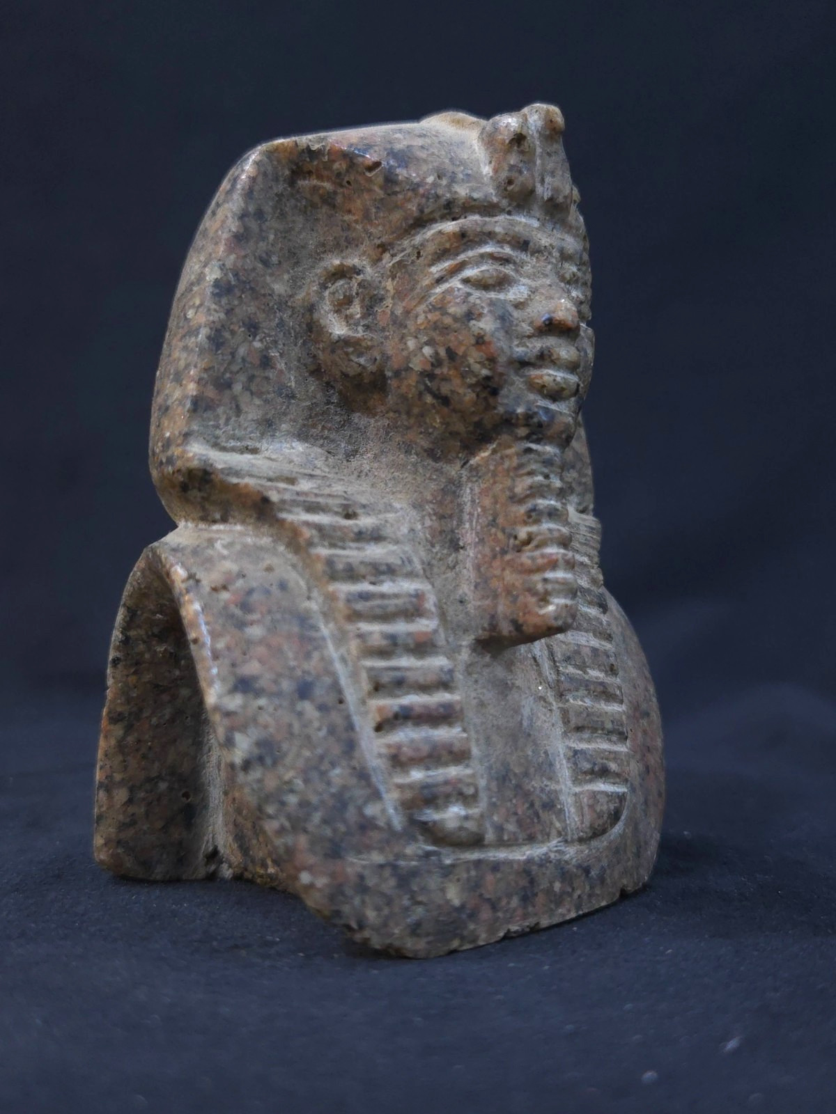 Ancient Egyptian Antiques King Tutankhamun Pharaoh Statue Rare Stone Bust Figure Ancient Egyptian Antiques King Tutankhamun Pharaoh Statue Rare Stone Bust Figure
