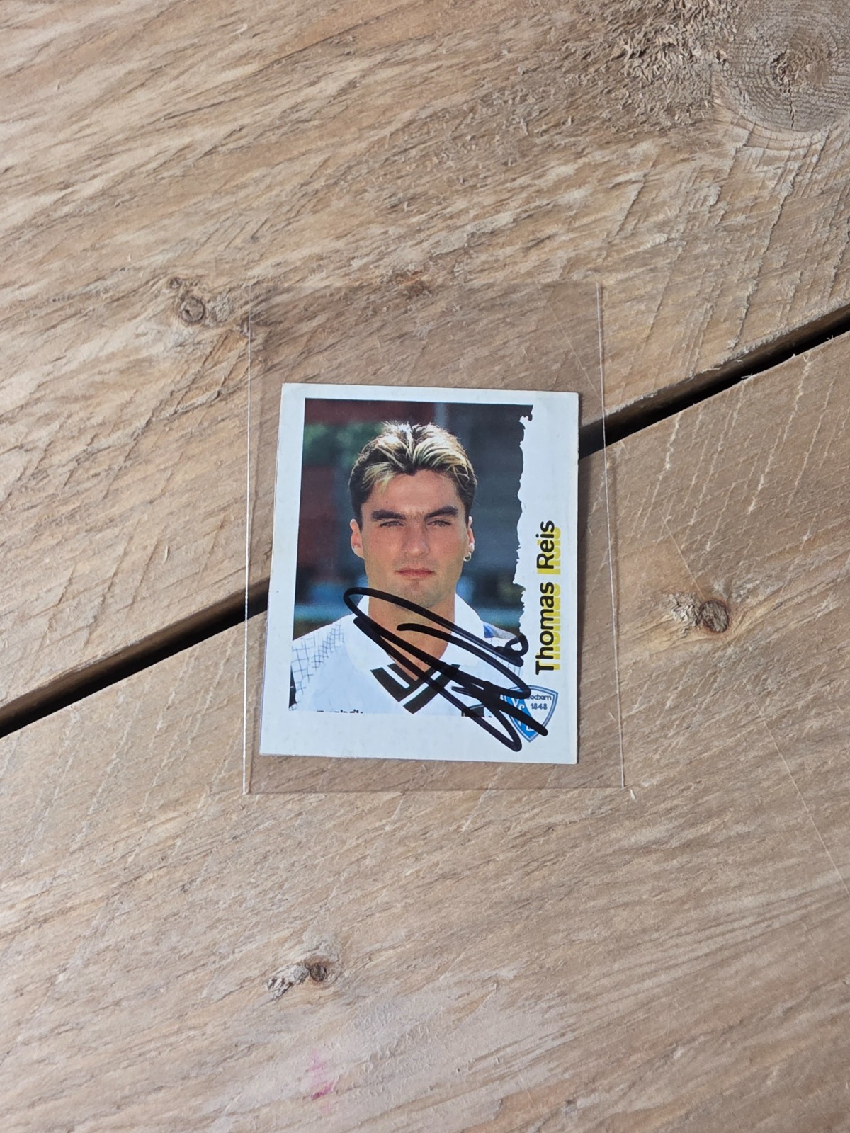 THOMAS REIS - VfL BOCHUM - Panini / Topps - Signed (TC049) THOMAS REIS - VfL BOCHUM - Panini / Topps - Signed (TC049)
