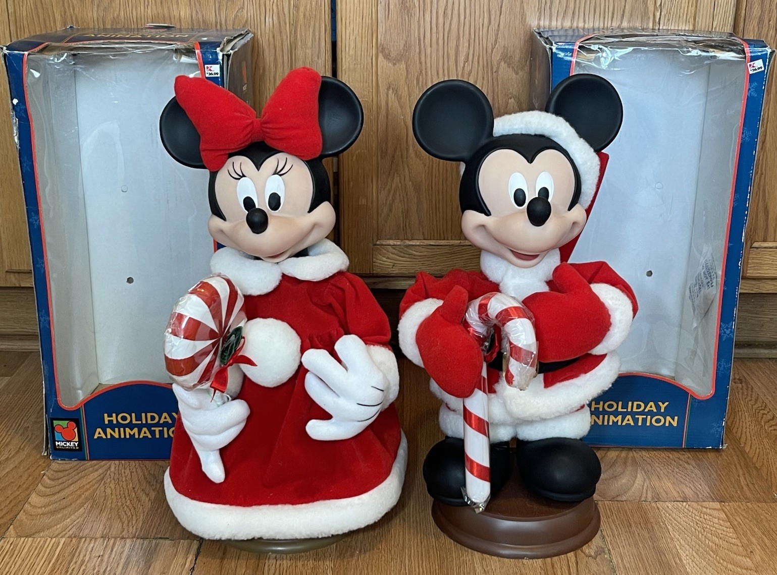 Disney Mickey & Minnie Mouse Santa's Best ‘96 Vintage Christmas 26 Disney Mickey & Minnie Mouse Santa's Best ‘96 Vintage Christmas 26