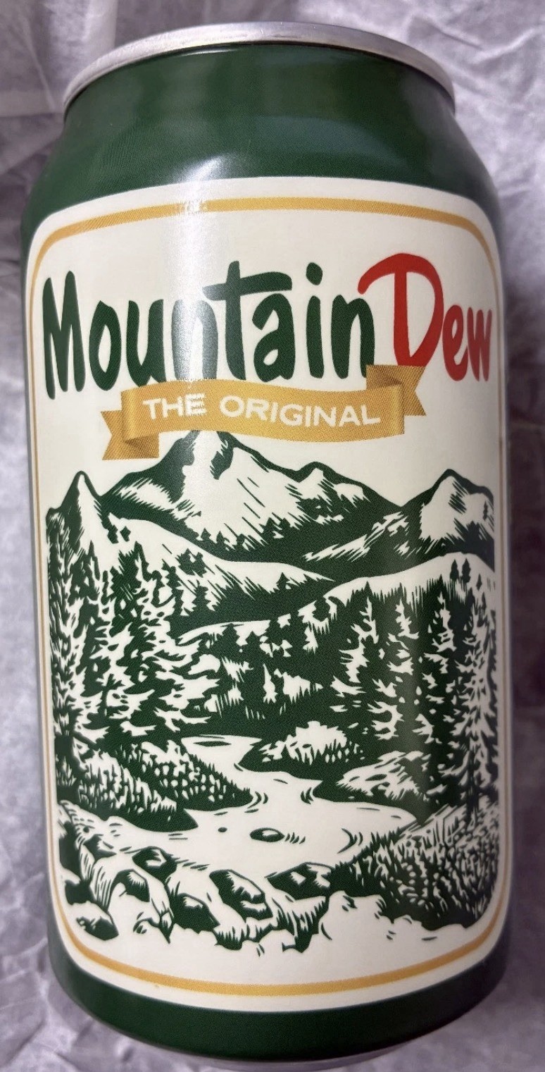 Mountain Dew 1948 American Original Limited Edition Collectible Soda Can