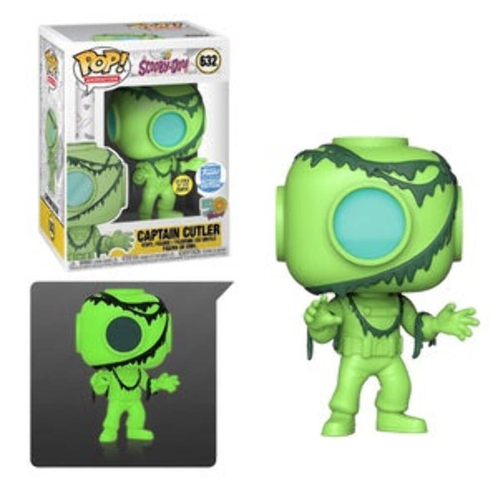 Funko POP Animation: Scooby Doo - Captain Cutler (GiTD)(Funko)(Damaged Box) #6
