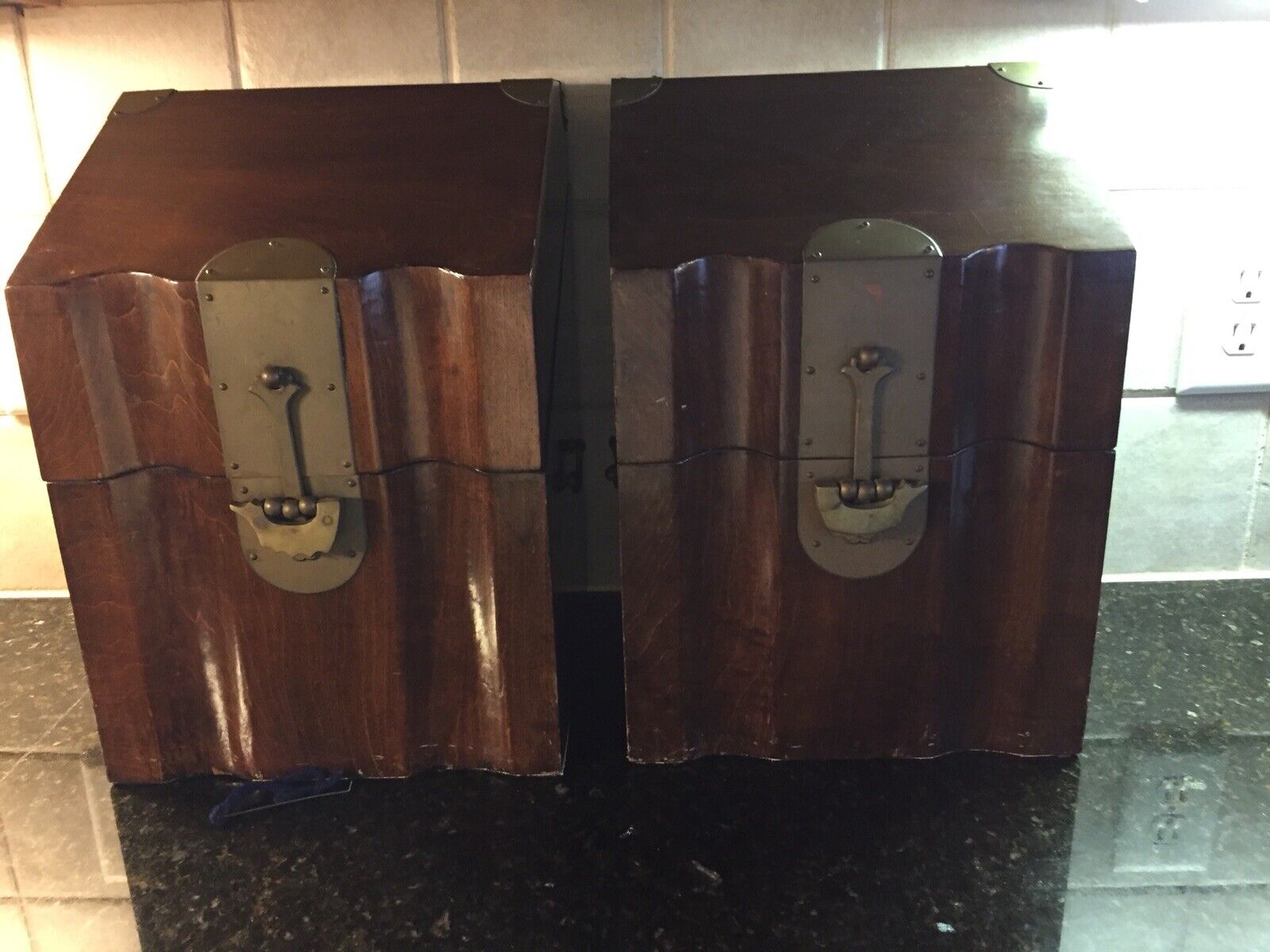 Pair of “Antique” Knife Boxes