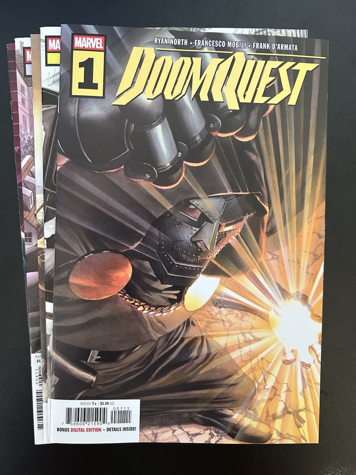 Doomquest #1-5 Run 1st 5 Issues Marvel 2026 Alex Ross Ryan North Dr. Doom