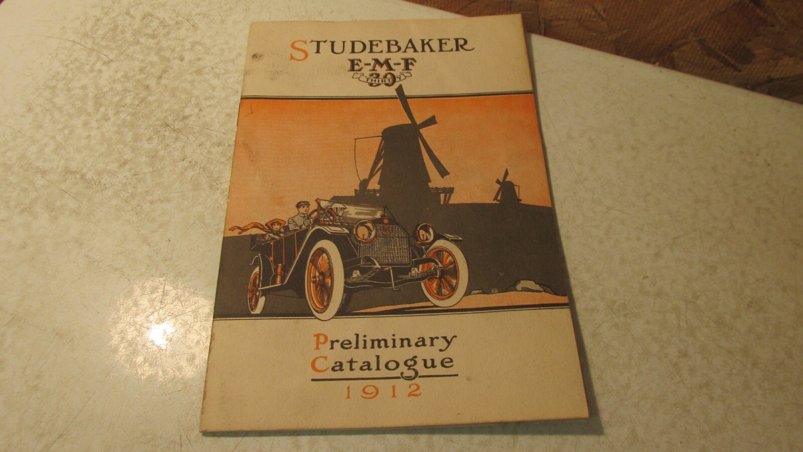 1912 Studebaker  E-M-F Preliminary Catalogue- NOS