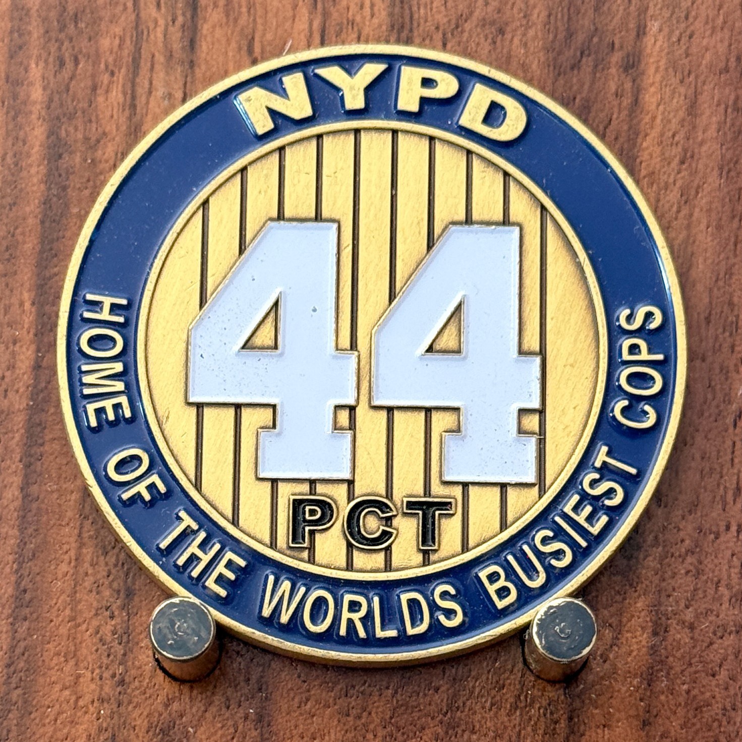 NYPD 44 PCT South Bronx Yankee Stadium Challenge Coin  M#24