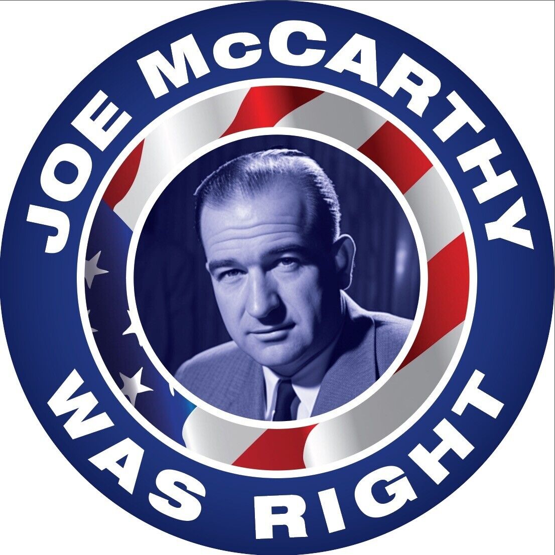 Senator Joseph Joe McCarthy STICKERS 3\
