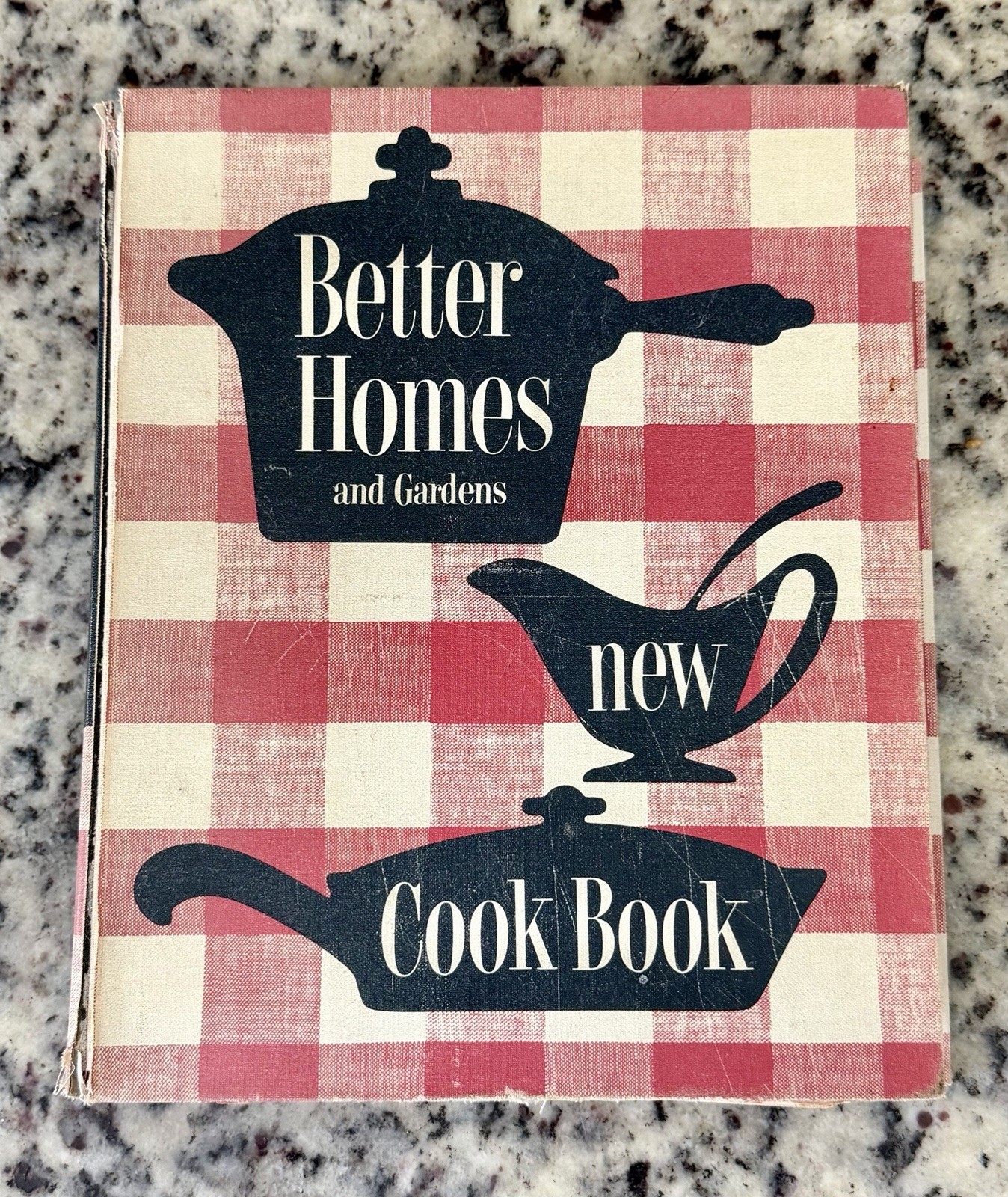 Vintage1953 BETTER HOMES and GARDENS NEW COOKBOOK 5-Ring Binder Kitchen Classic