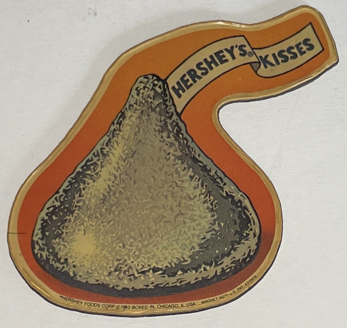 Vintage Hershey’s Kisses 1982 Refrigerator Magnet