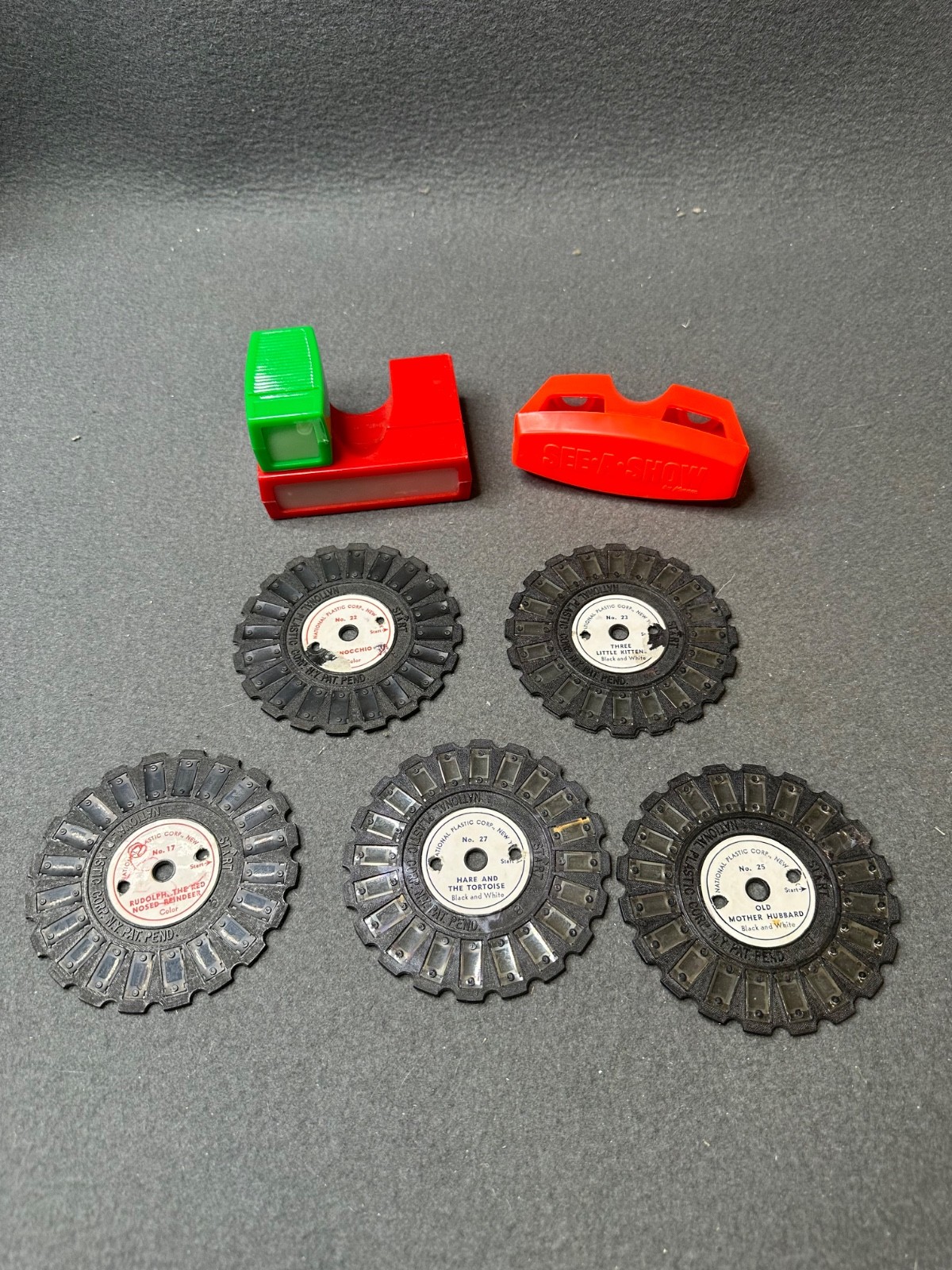 VTG Viewmaster Plastic Corp Reels for Televue Projector Lot and Mixed Viewers